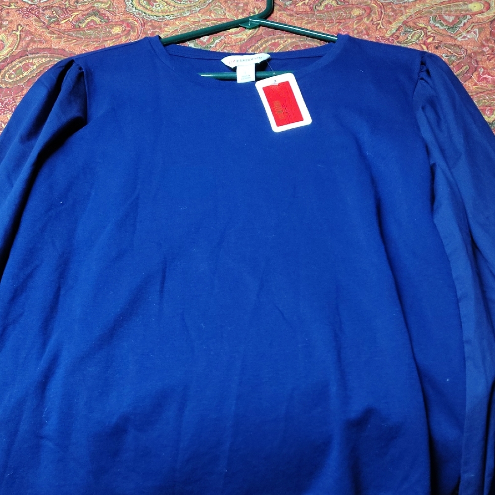Liz Claiborne Royal Blue Top
